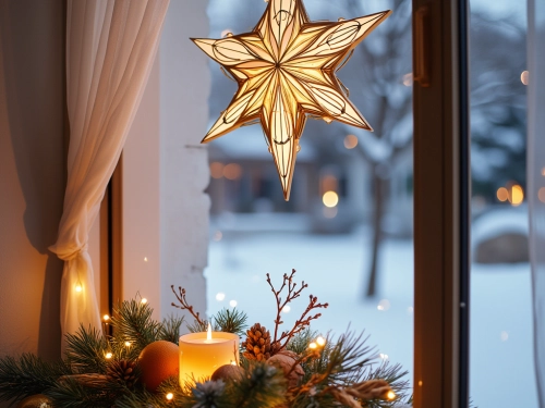 Jak Stworzyć Nowoczesne Dekoracje Bożonarodzeniowe na Okno