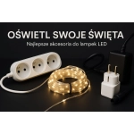 Akcesoria, przedłużacze, zasilacze do lampek