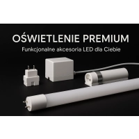 Akcesoria do świetlówek LED