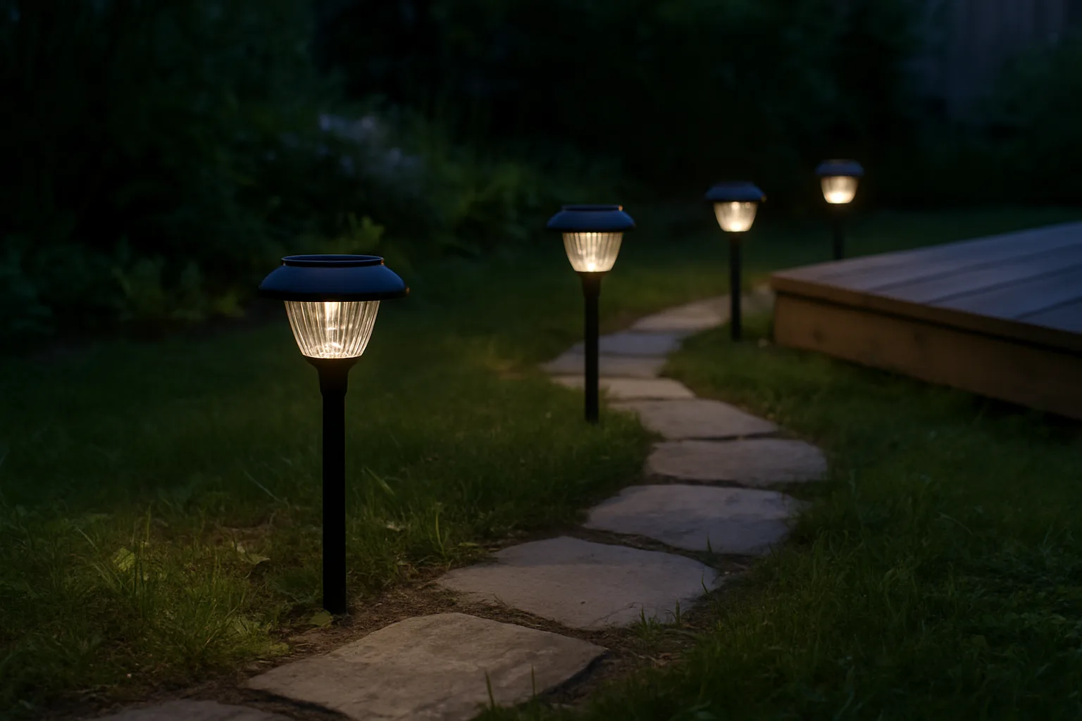 Lampki solarne do ogrodu i na działkę — najważniejsze parametry, zastosowania i błędy przy wyborze