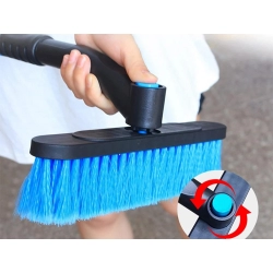 Skrobaczka szczotka zmiotka teleskopowa składana do auta szyby śniegu lodu