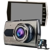 Kamera samochodowa full hd z wyświetlaczem lcd cofania wideorejestrator — Czarny
