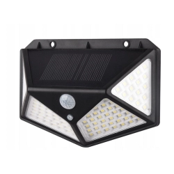 Lampa solarna 100 led z czujnikiem zmierzchu ruchu