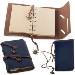 Notes podróżnika w stylu vintage idealny do zapisków i wspomnień