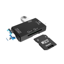 Czytnik kart sd microsd tf usb usb-c micro usb otg