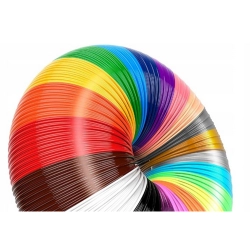 Wkłady do długopisu 3d pla filament 20 x 20 m 400 metrów kolory zestaw