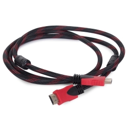 Kabel przewód hdmi 2.0 4k 3d uhd 1,8m miedź 48 bit