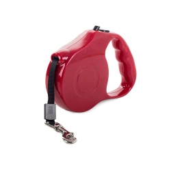 Smycz automatyczna dla psa taśma blokada 5m 15kg