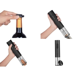 Elektryczny korkociąg otwieracz do wina obcinacz