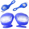 Oświetlenie rowerowe lampki 2 led przód rower 2szt silikonowe wodoodporne Oświetlenie rowerowe lampki 2 led przód rower 2szt silikonowe wodoodporne