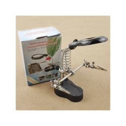 Lupa trzecia ręka uchwyt podświetlenie diody led