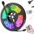 Taśma LED SMD 5050 RGB 5m wodoodporna z pilotem do efektów świetlnych