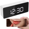 Zegar budzik termometr lustro led alarm data 4w1 Zegar budzik termometr lustro led alarm data 4w1