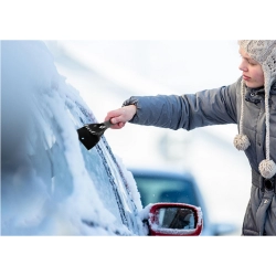 Skrobaczka do szyb samochodowych skrobak do lodu plastikowa na szron śnieg