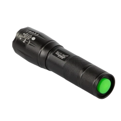 Latarka taktyczna bailong zoom cree led q3 uv test