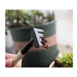 Zestaw narzędzi ogrodniczych grabki łopatka 3w1 mini narzędzia do doniczek