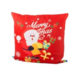 Poszewka świąteczna na poduszkę 45x45 na boże narodzenie mikołaj prezenty