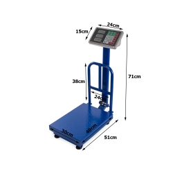 Waga magazynowa elektroniczna oparcie 100kg lcd