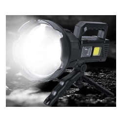 Latarka szperacz statyw dioda cree led xhp50 cob