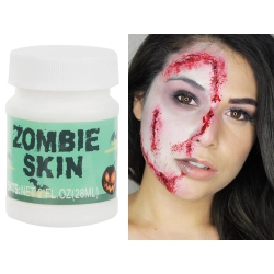 Zoombie skin makijaż na halloween do malowania blizny rany makeup skóra