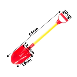 Łopatka do piasku piaskownicy śniegu śniegowa łopata plastikowa 65cm