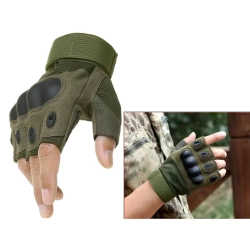 Rękawice taktyczne bez palców wojskowe survival xl