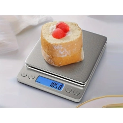 Waga jubilerska kuchenna 500g 0,5kg lcd cyfrowa 0,01 g precyzyjna gramowa