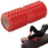 Roller do masażu pleców i nóg z wypustkami, wałek crossfit masażer joga fit czerwony