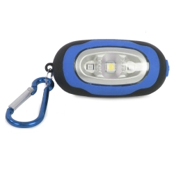 Mini latarka brelok 3 led lampka magnes do plecaka