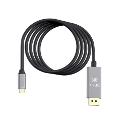 Kabel przewód displayport usb typ-c 1.4 video audio usb-c 8k 4k 2k 1,8m