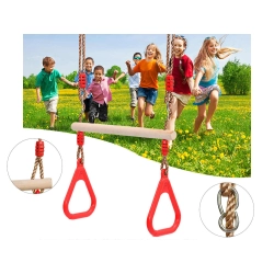 Huśtawka ogrodowa dla dzieci trapez gimnastyczny