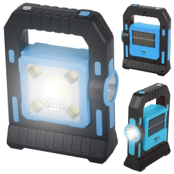 Latarka turystyczna LED solarna lampa lampka biwakowa akumulator kemping Verk Group