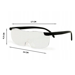 Lupa okulary powiększające vision 160% zoom