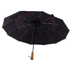 Parasol parasolka składana automat czarny unisex elegancki duży porządny