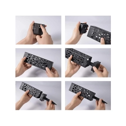 Lampa lampy ogrodowa solarna ozdobna zestaw 4 sztuki czujnik zmierzchu - zdjęcie 12