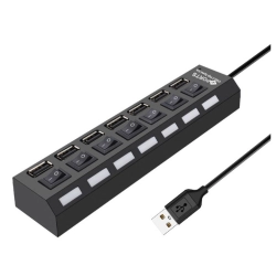 Rozgałęźnik rozdzielacz portów hub usb 7x usb 2.0