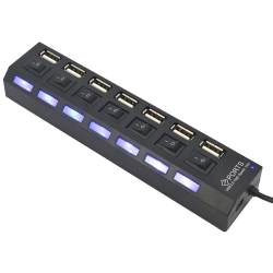 Rozgałęźnik rozdzielacz portów hub usb 7x usb 2.0