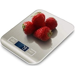 Precyzyjna waga kuchenna elektroniczna 5kg/1g domowa wyświetlacz lcd stal