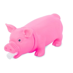 Zabawka dla psa piszcząca gryzak świnka świnia