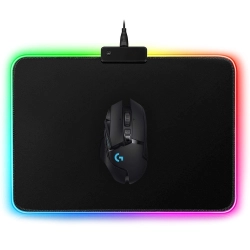 Podświetlana podkładka pod mysz gamingowa LED 35x25 cm dla wygody i stylu