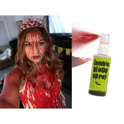 Sztuczna krew spray płyn na halloween zmywalna do makijażu przebranie 60ml