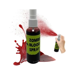 Sztuczna krew spray płyn na halloween zmywalna do makijażu przebranie 60ml