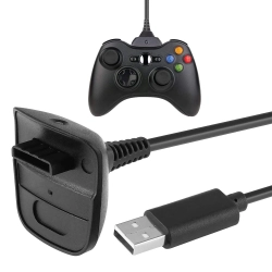 Kabel ładowarka do pada xbox 360 usb play charge