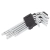 Klucze imbusowe imbusy 1,5-10 9 el zestaw torx