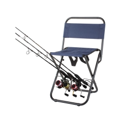 Krzesło wędkarskie składane oparcie z uchwytem