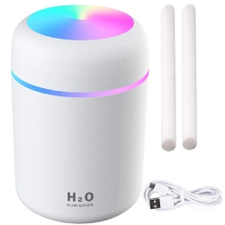 Mini nawilżacz powietrza dyfuzor zapachowy aromaterapia mgiełka USB RGB