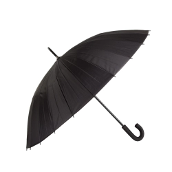 Duży parasol parasolka czarna wytrzymała elegancka