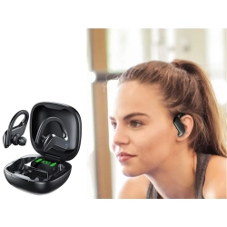 Słuchawki bezprzewodowe bluetooth sportowe do ćwiczenia biegania na ucho
