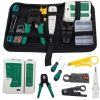 Tester sieciowy zestaw LSA zaciskarka RJ45 etui Verk Group 262205031
