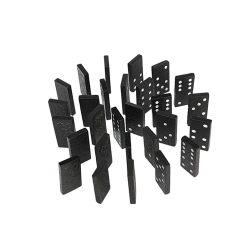 Domino drewniane gra w pudełku 28 elementów